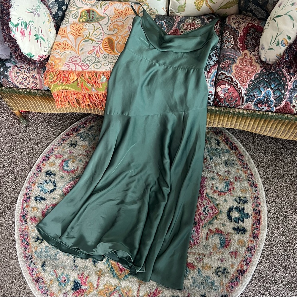 Azazie Forest Green Bridesmaid Dress